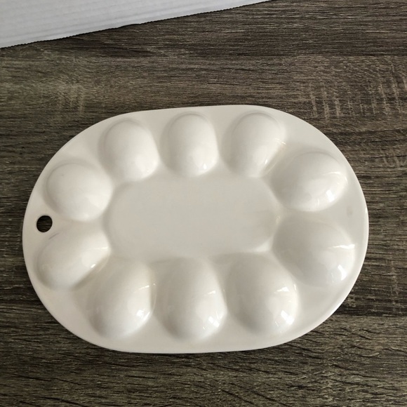 Vtg Deviled Egg Plate - Picture 2 of 11
